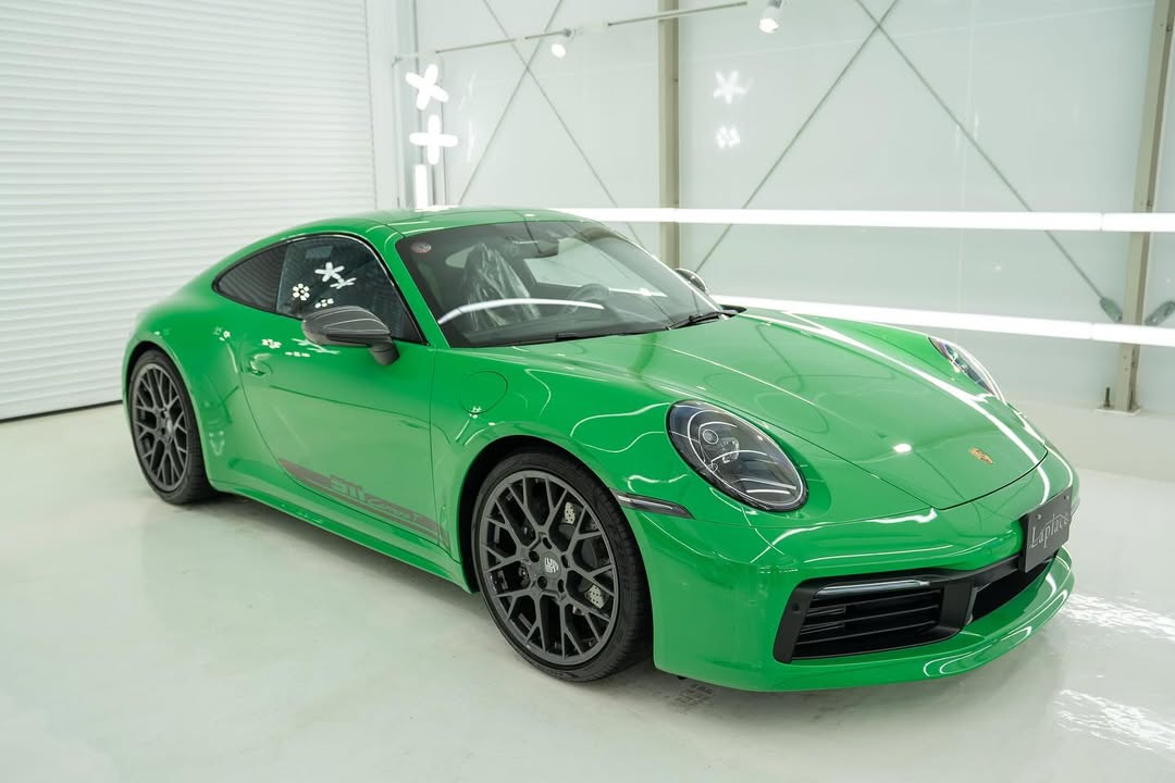 ポルシェ911カレラT（992） プロテクションフィルム施工｜茨城県